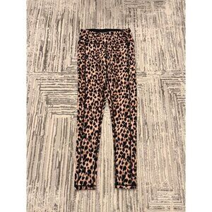 New Victoria's Secret women's small leopard print leggings with pockets MSRP $65
